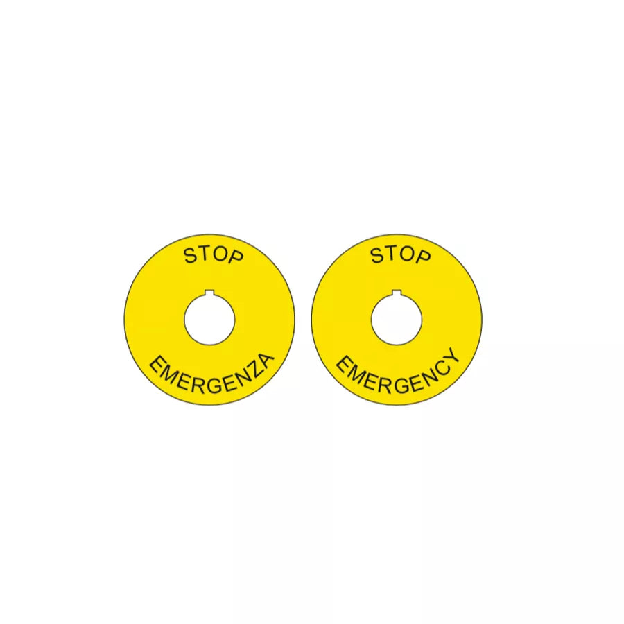 E-Stop Shrouds & Legend Plates
