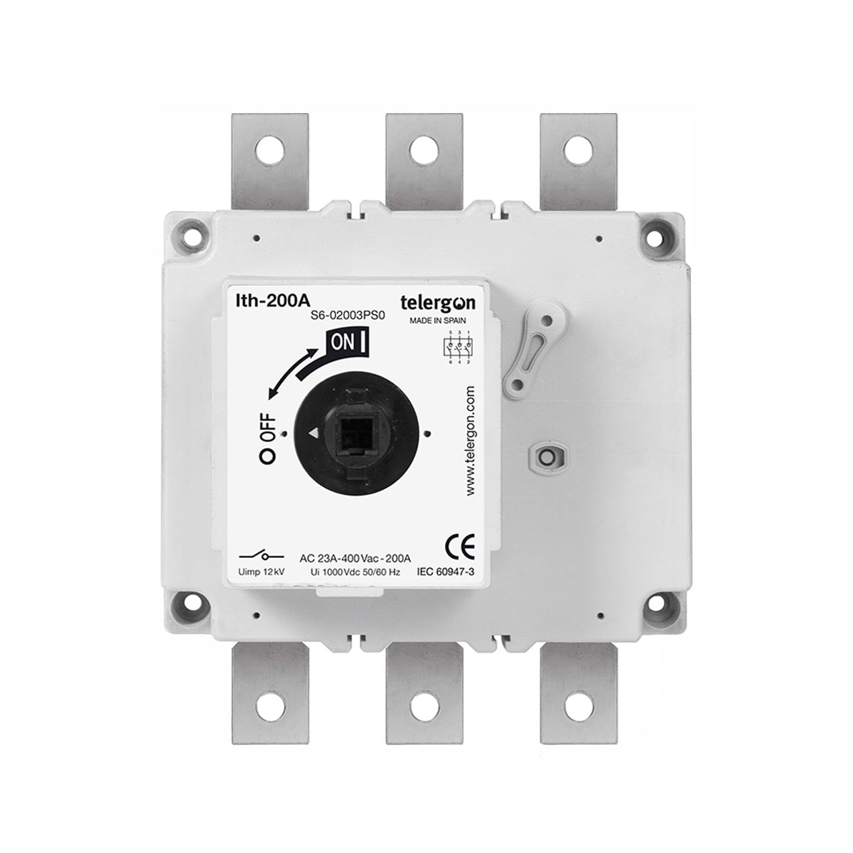 Telergon S6 High-Current & BESS Switch-Disconnectors
