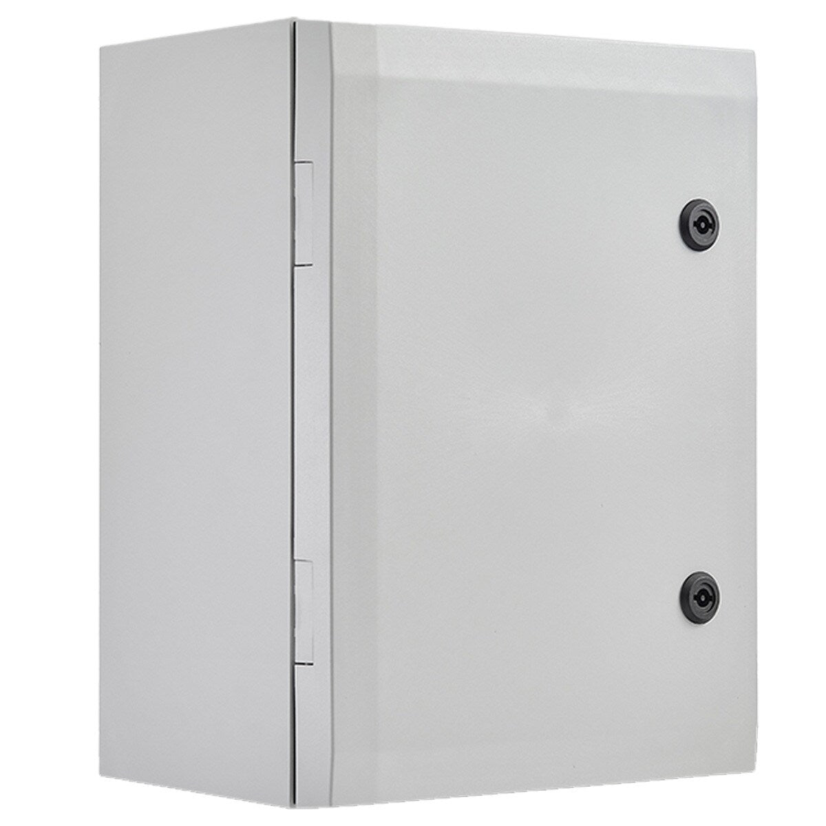 Fibox ARCA Polycarbonate Enclosure 300H x 300W x 210D IP66 with 2 Quarter Turn Locks, Including Mounting Plate — FIBOX