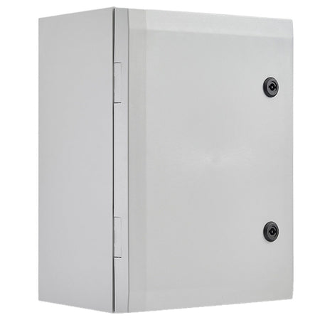 Fibox ARCA Polycarbonate Enclosure 300H x 300W x 210D IP66 with 2 Quarter Turn Locks, Including Mounting Plate — FIBOX