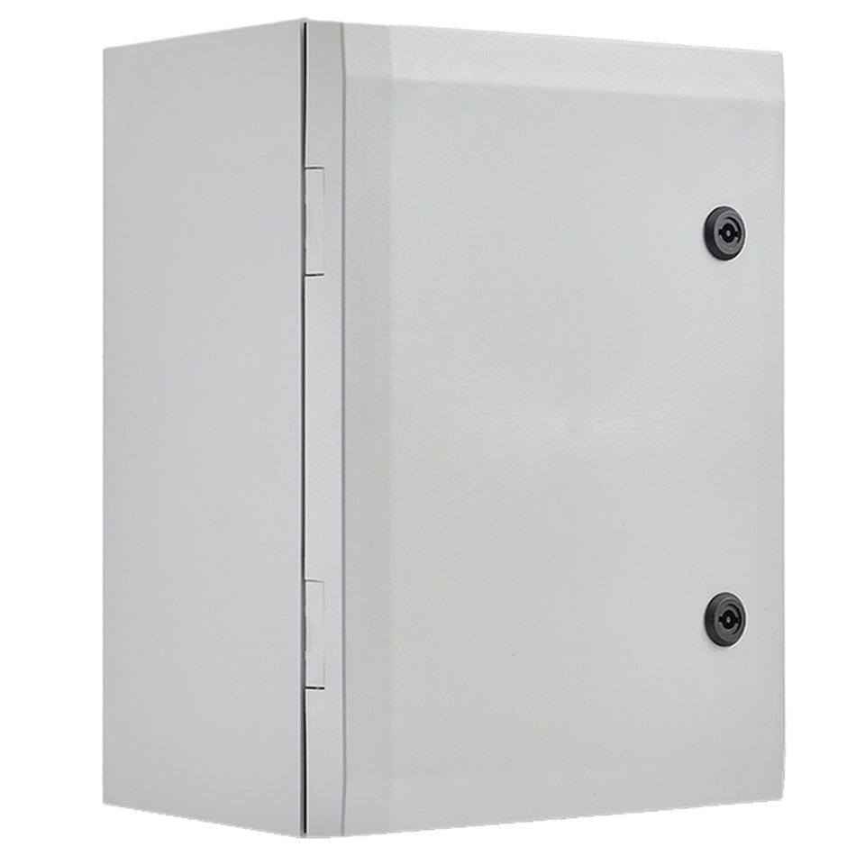 Fibox ARCA Polycarbonate Enclosure 700H x 500W x 300D IP66 with 2 Quarter Turn Locks, Including Mounting Plate — FIBOX