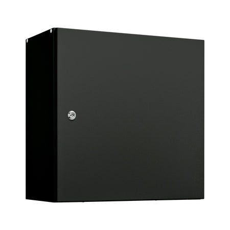 Electrical Enclosure 300H x 300W x 150D IP66 Black — IP Enclosures