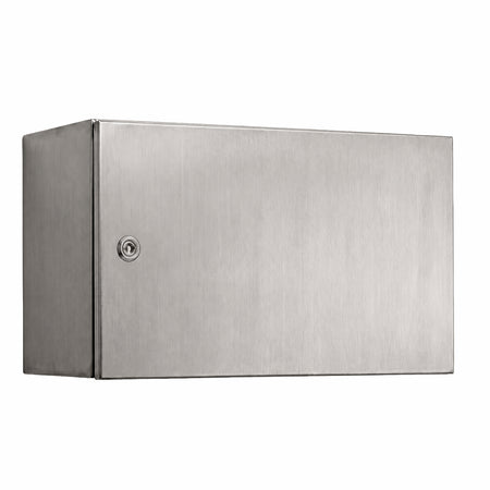 305 Stainless Steel Electrical Enclosure 400H x 600W x 200D IP66 — IP Enclosures