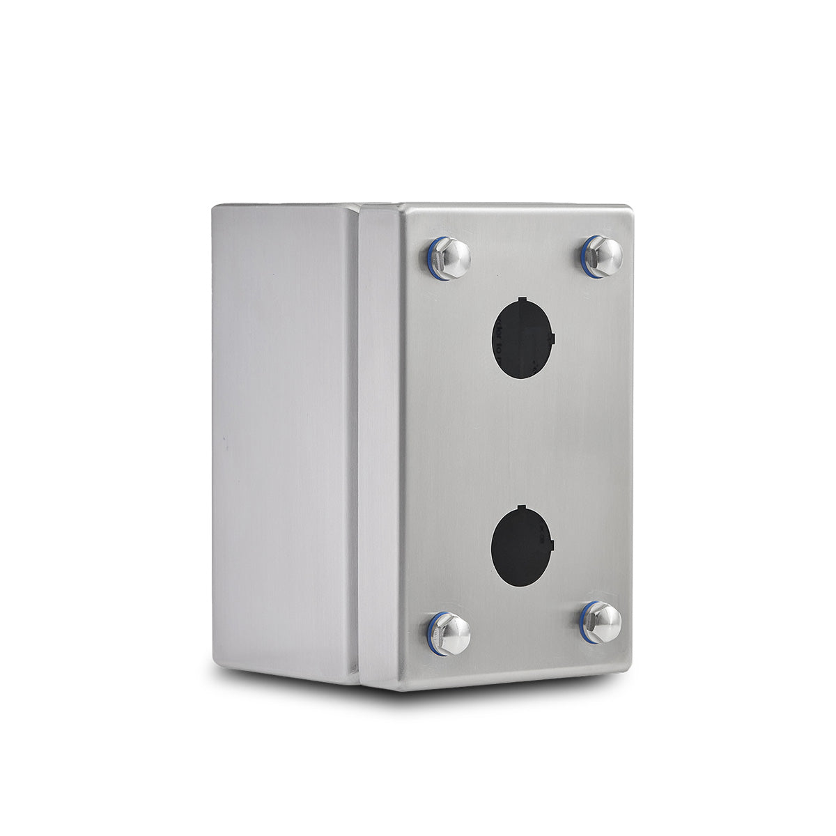 Pushbutton Enclosure 304 Stainless Steel, 2 Hole — IP Enclosures