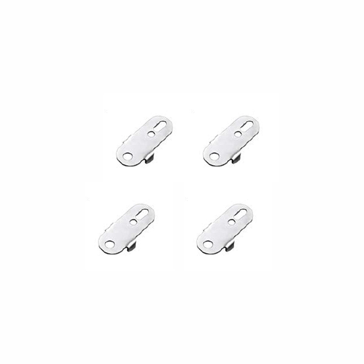 304 Stainless Steel Raised Brackets for Terminal Boxes / Pushbutton Enclosures - Set of 4 — IP Enclosures