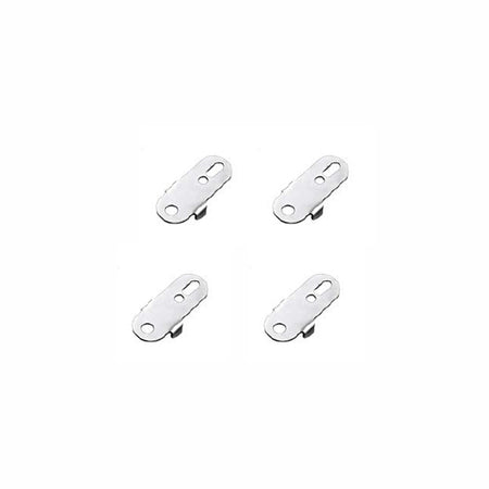 304 Stainless Steel Raised Brackets for Terminal Boxes / Pushbutton Enclosures - Set of 4 — IP Enclosures