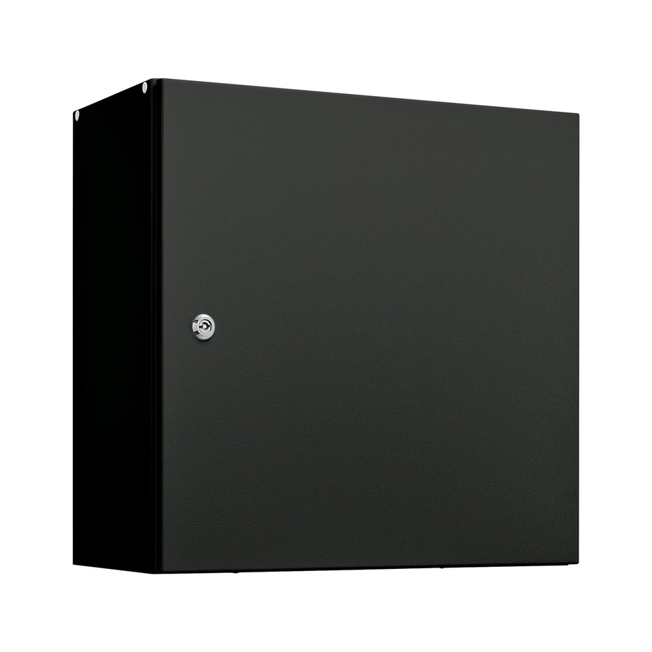 Electrical Enclosure 500H x 500W x 200D IP66 Black — IP Enclosures