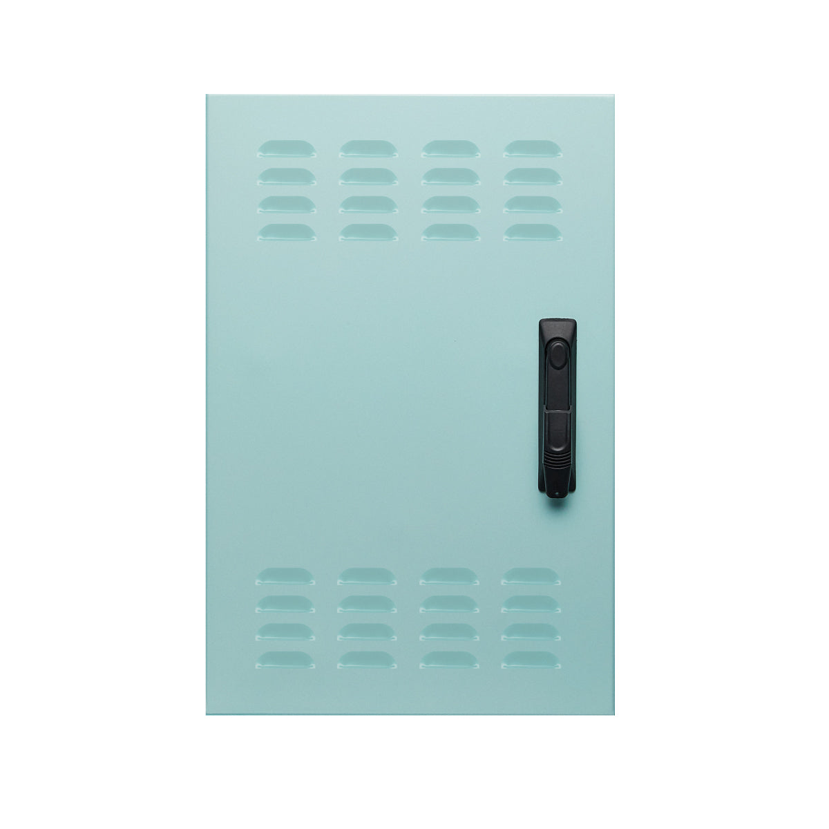 650 x 450 Enclosure Door with Ventilation - T33 Smoke Blue Smooth — IP Enclosures