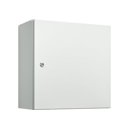 Aluminium Electrical Enclosure 500H x 500W x 250D IP66 Grey — IP Enclosures