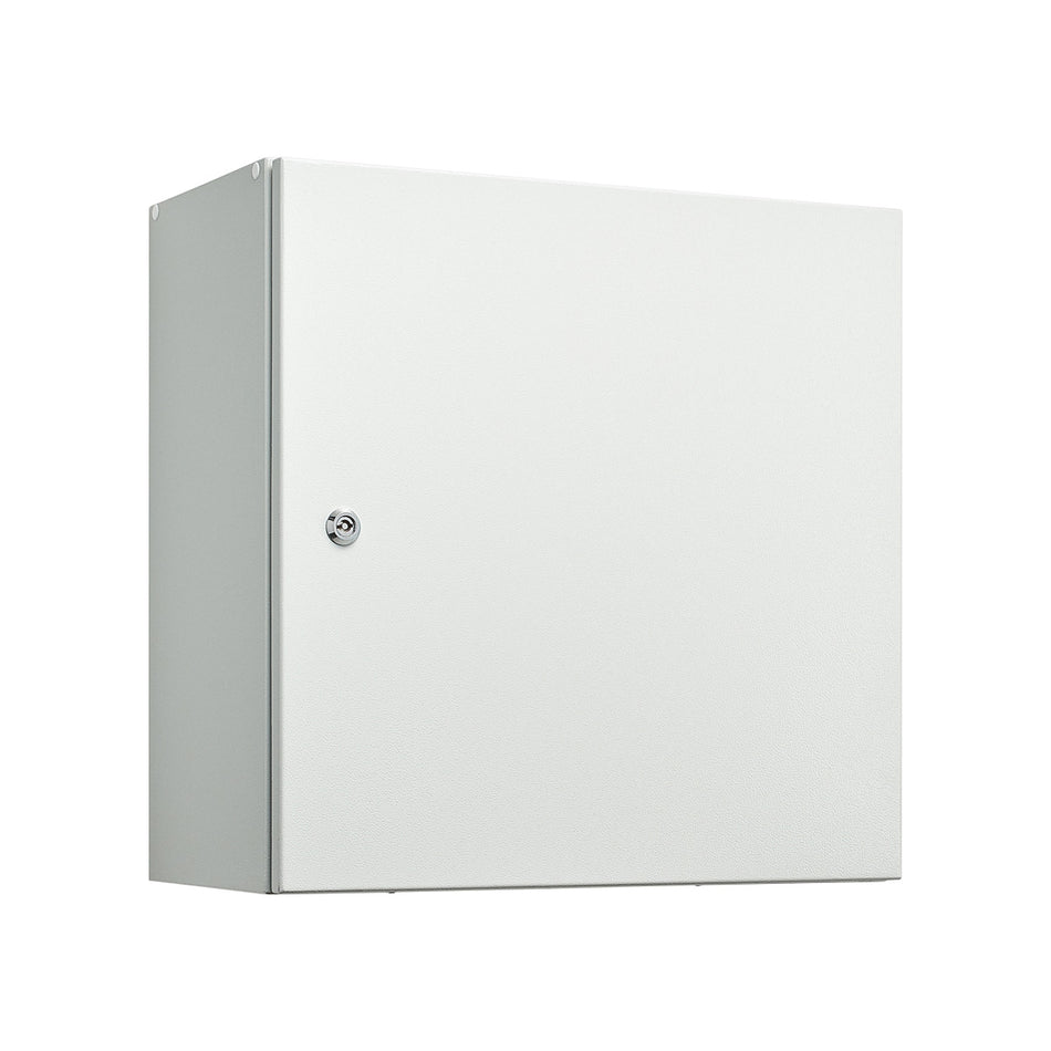 Aluminium Electrical Enclosure 500H x 500W x 250D IP66 Grey — IP Enclosures