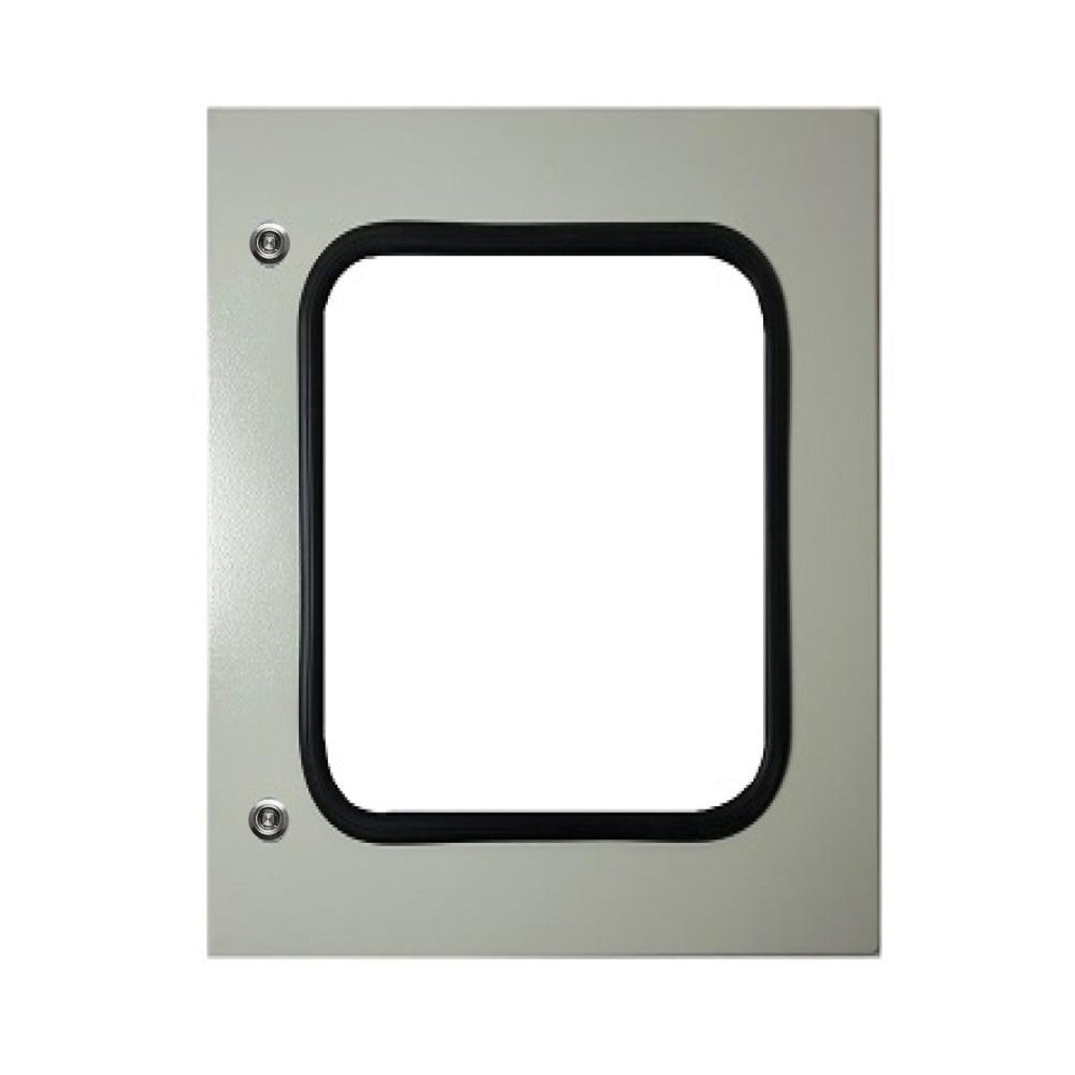 Aluminium Transparent Door 600H X 600W IP66 Grey — IP Enclosures