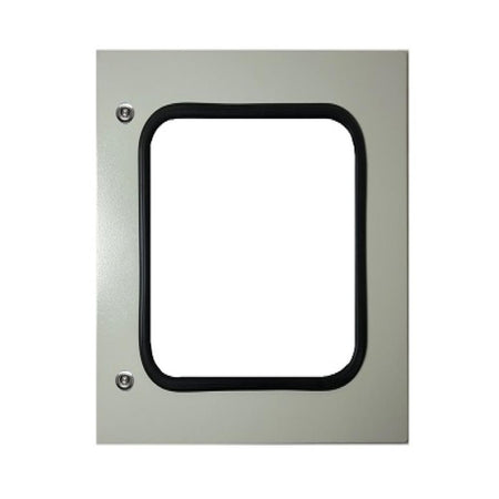 Aluminium Transparent Door 600H X 600W IP66 Grey — IP Enclosures