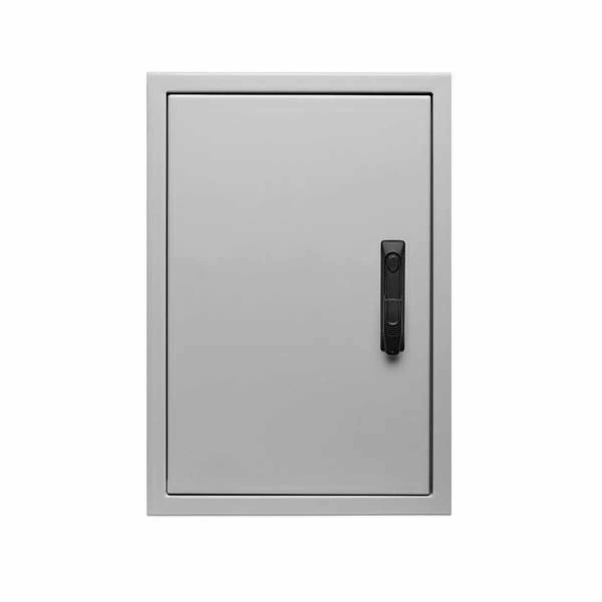 Aluminium Field Cabinet 12U/RU 700H x 600W x 325D IP66 RAL7035 Grey, Non-Ventilated — IP Enclosures