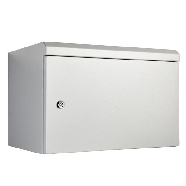 Aluminium 19" Data Rack 9U/RU x 450D IP66 Grey — IP Enclosures