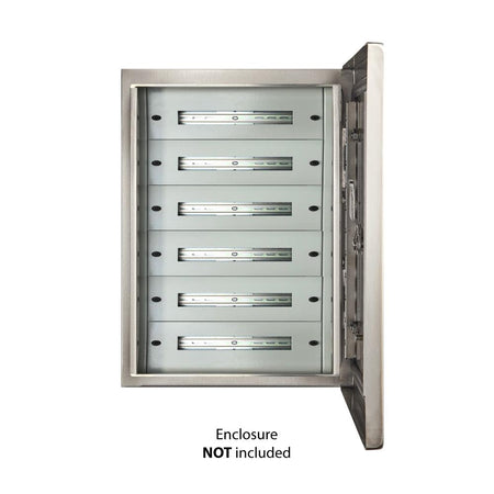 Din Rail Kit 144 Pole to suit 1000H x 600W x 200D Enclosure — IP Enclosures