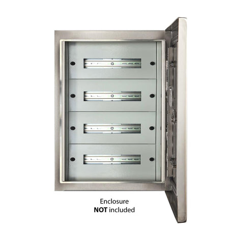 Din Rail Kit 96 Pole to suit 800H x 600W x 200D Enclosure — IP Enclosures
