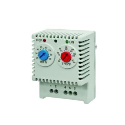 Electronic Thermo-Hygrostat 0/+60°C 30-90 RH% — IP Enclosures