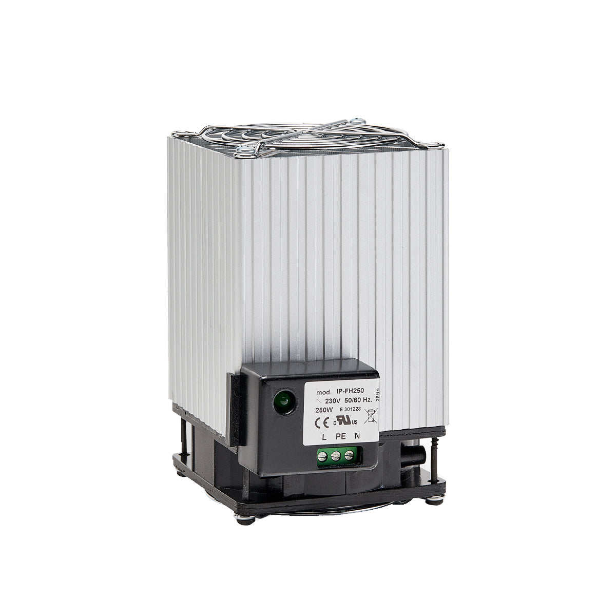 Anti-Condensation Fan Heater 115VAC, 250 Watt — IP Enclosures