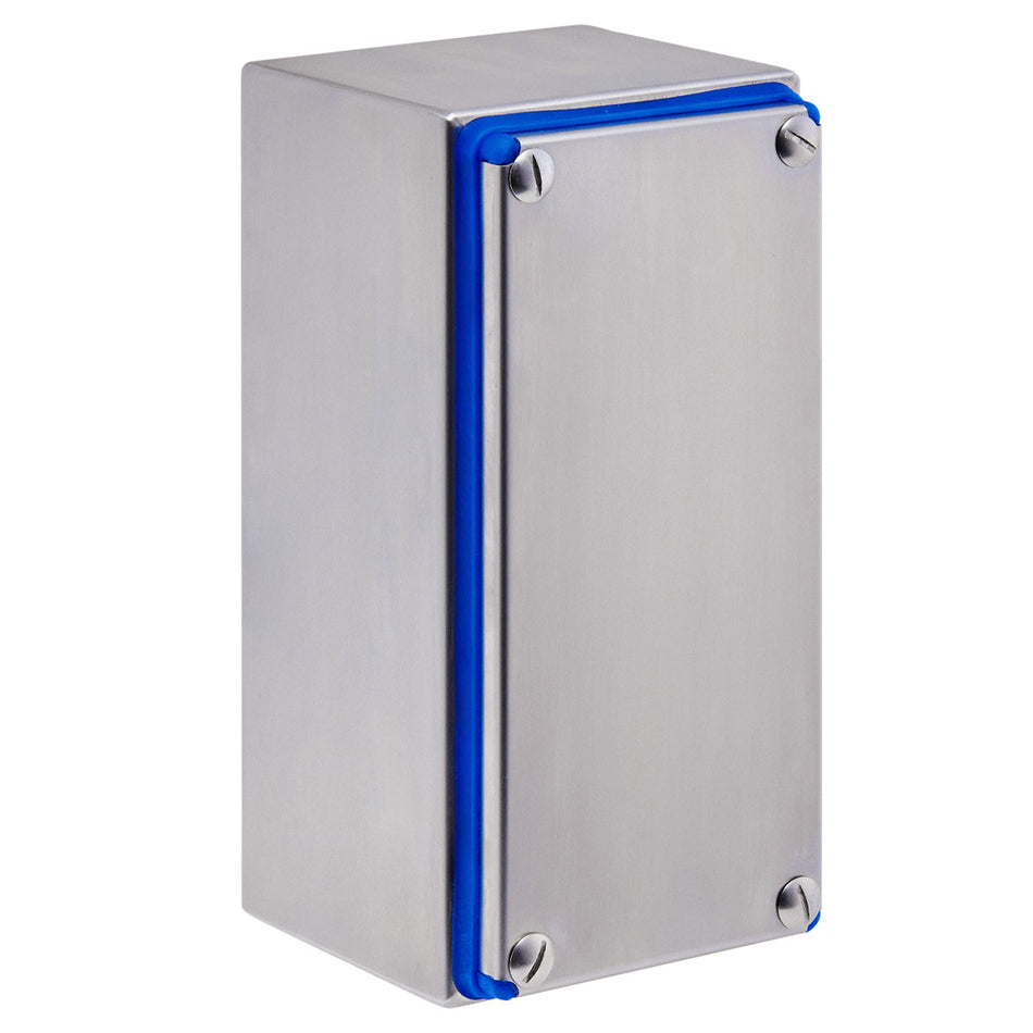 Hygienic Terminal Box 160H x 100W x 100D 304SS IP69K — IP Enclosures