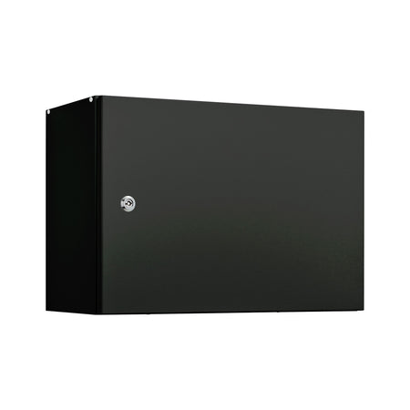 Electrical Enclosure 400H x 600W x 200D IP66 Black — IP Enclosures