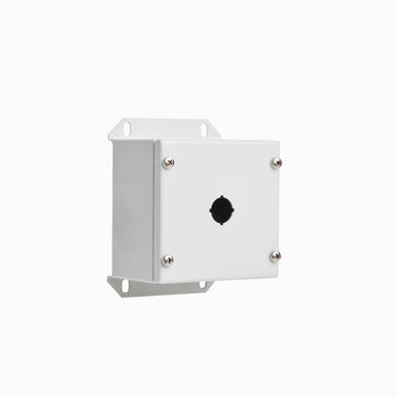 Pushbutton Enclosure 1 Hole, Grey