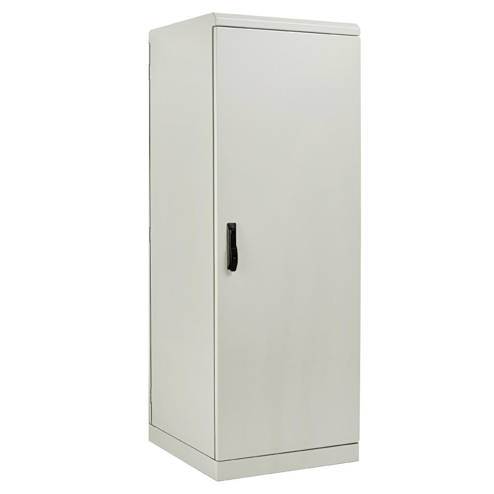 19" Data Rack 24U/RU x 800D IP66 Grey with Rear Door — IP Enclosures
