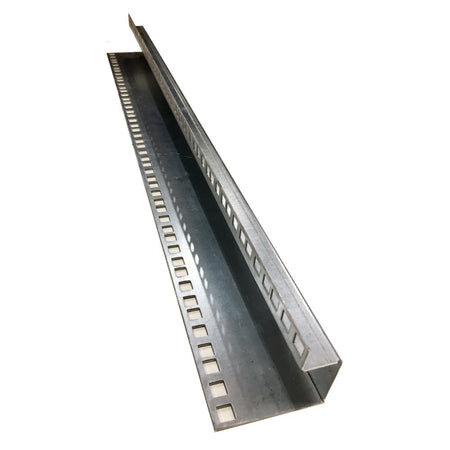 Stainless Steel 19" Data Rack Rail Set of 2 to suit 800H Enclosure — IP Enclosures