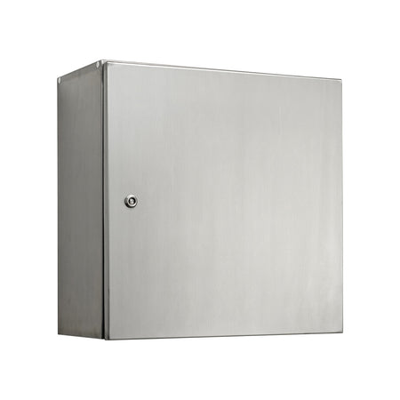 316 Stainless Steel Electrical Enclosure 400H x 400W x 200D IP66 — IP Enclosures