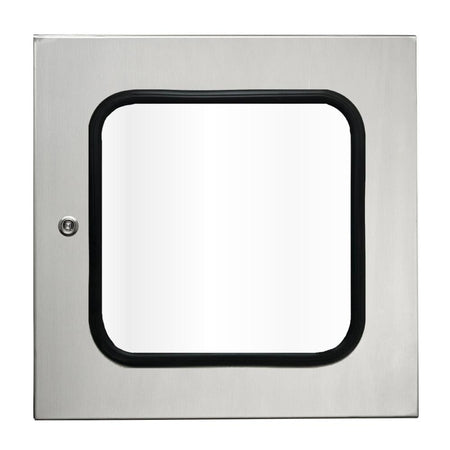 316 Stainless Steel Transparent Door 500H x 500W IP66 — IP Enclosures