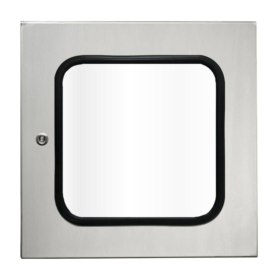 316 Stainless Steel Transparent Door 500H x 500W IP66 — IP Enclosures