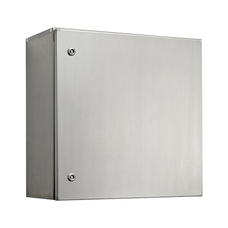 316 Stainless Steel Electrical Enclosure 600H x 600W x 200D IP66 — IP Enclosures