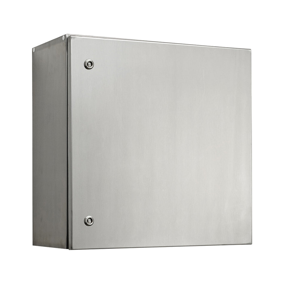 316 Stainless Steel Electrical Enclosure 800H x 800W x 200D IP66 — IP Enclosures