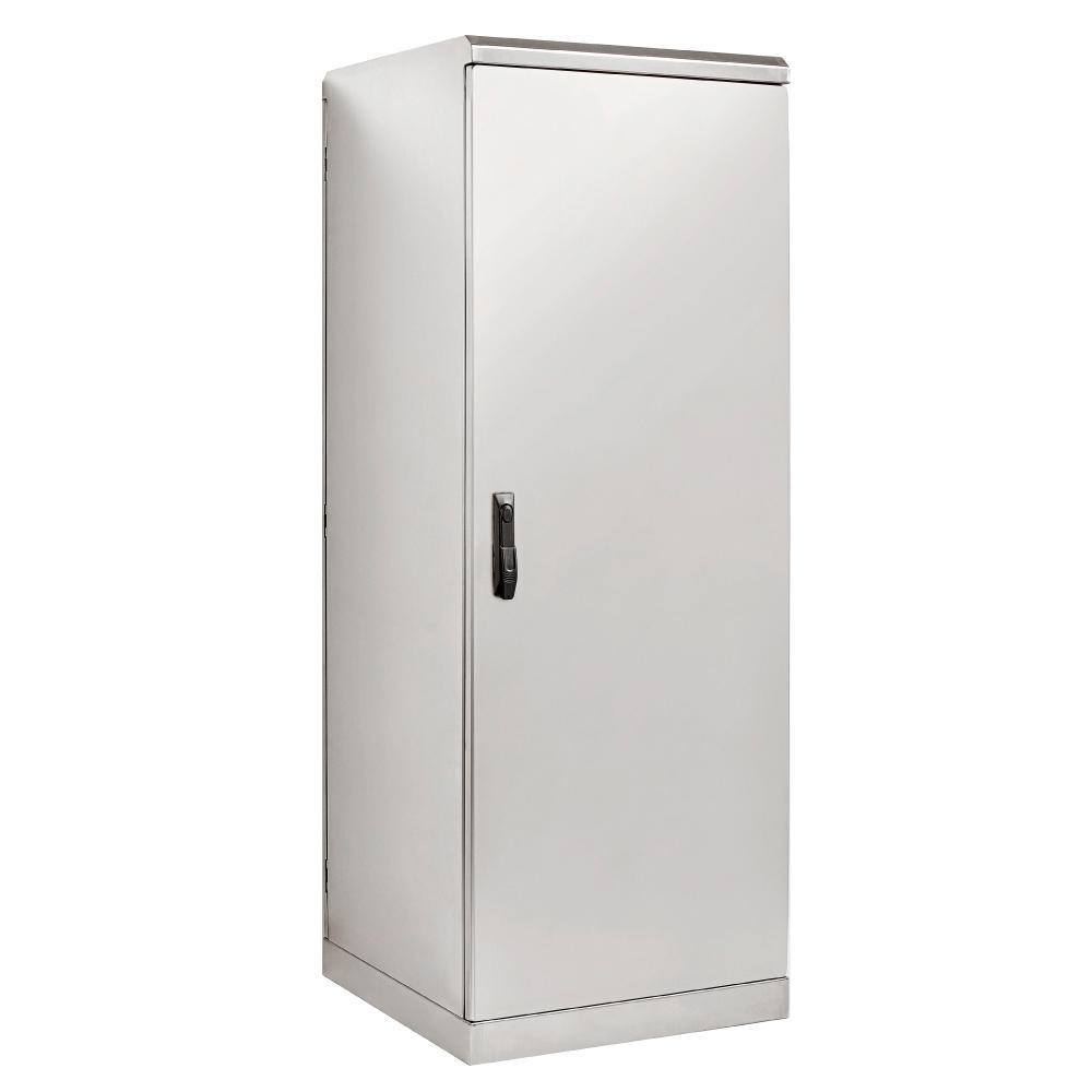 316 Stainless Steel 19" Data Rack 42U/RU 2000H x 600W x 600D IP66 — IP Enclosures
