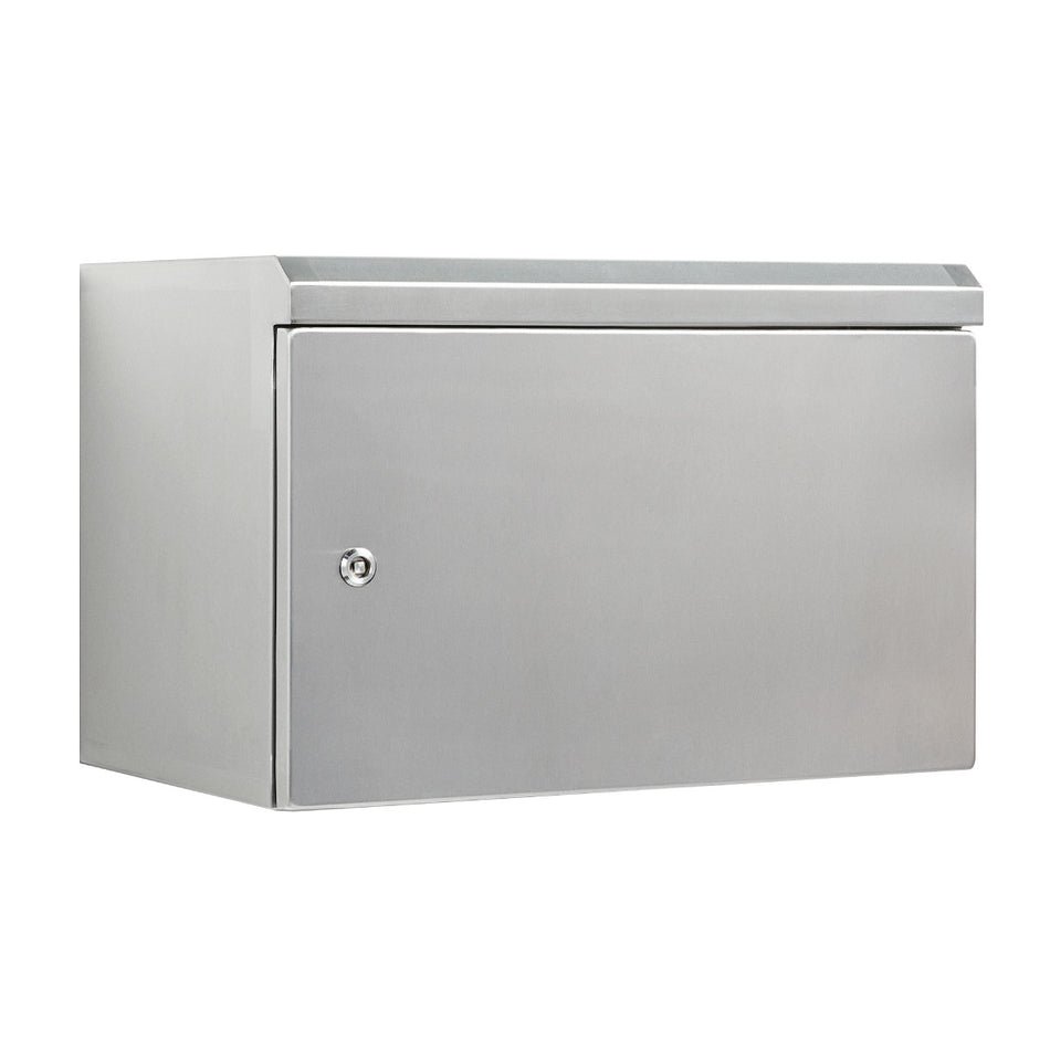 316 Stainless Steel 19" Data Rack 12U/RU x 600D IP66 — IP Enclosures