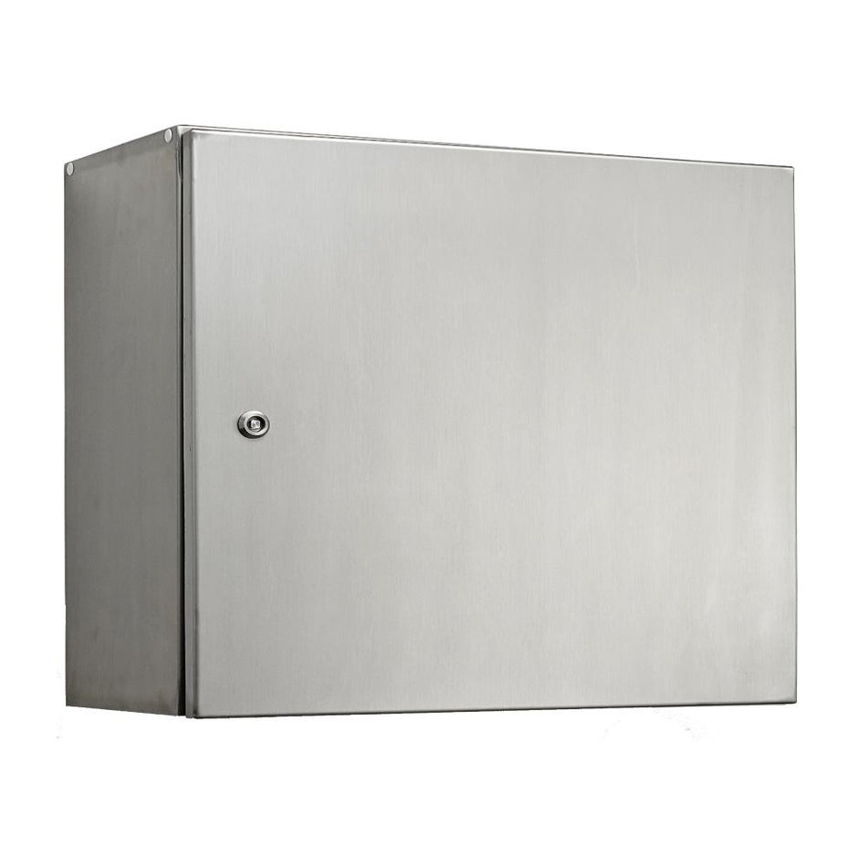 316 Stainless Steel Electrical Enclosure 300H x 400W x 150D IP66 — IP Enclosures
