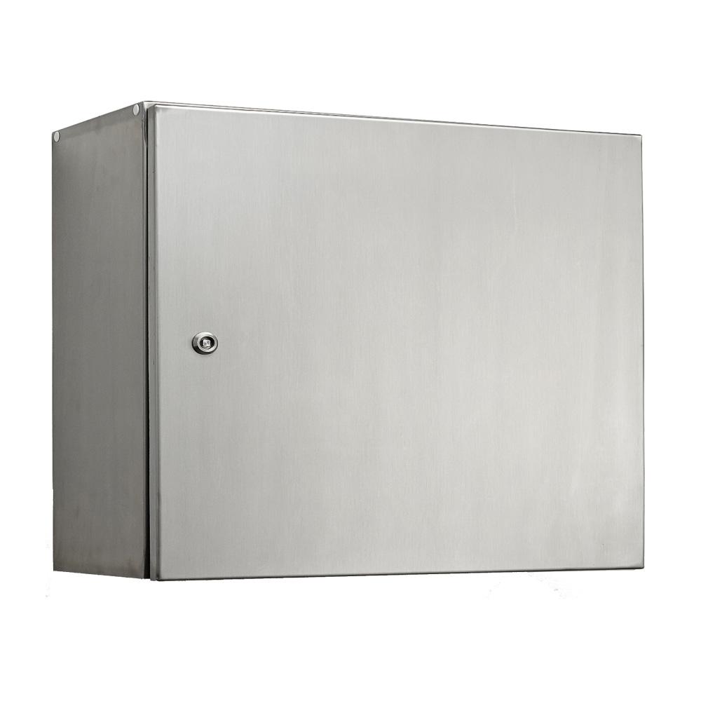 316 Stainless Steel Electrical Enclosure 400H x 600W x 300D IP66 — IP Enclosures
