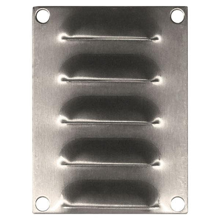 316 Stainless Steel Louvre Vent 100H x 75W — IP Enclosures