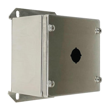 316Stainless Steel Pushbutton Enclosure 1 Hole IP66
