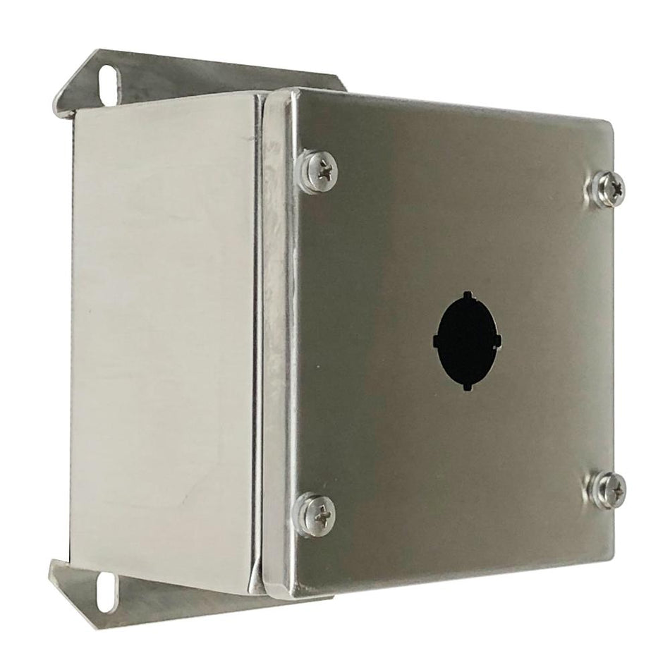 316Stainless Steel Pushbutton Enclosure 1 Hole IP66 — IP Enclosures