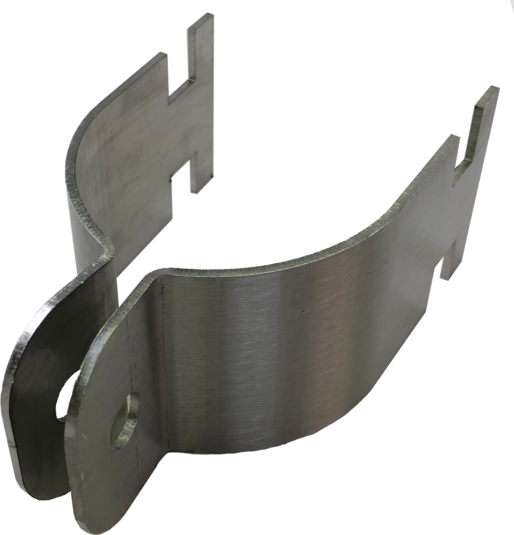316 Stainless Steel Pole Mount Bracket Clamp to suit 60mm OD Pole — IP Enclosures