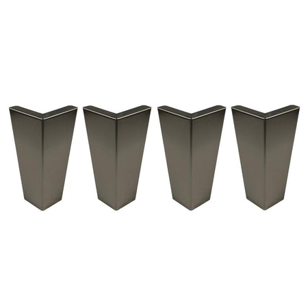 316 Stainless Steel Electrical Enclosure Stand 250H, Set of 4 — IP Enclosures