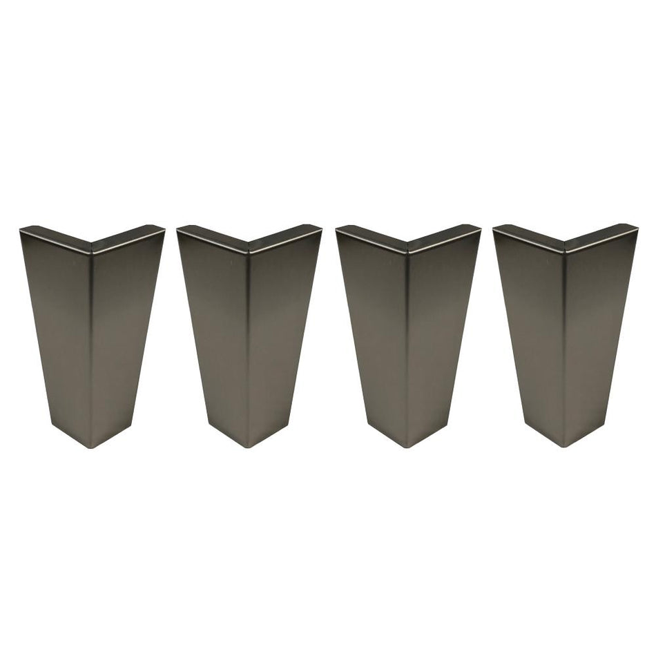 316 Stainless Steel Electrical Enclosure Stand 250H, Set of 4 — IP Enclosures