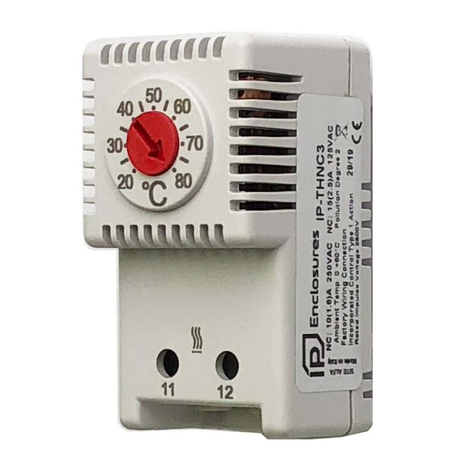 Thermostat for Heater NC +20/+80°C — IP Enclosures