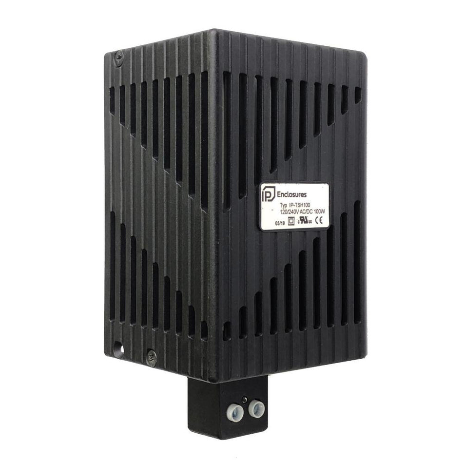 Anti-Condensation Heater with Touch Shield 100 Watt with Thermostat — IP Enclosures
