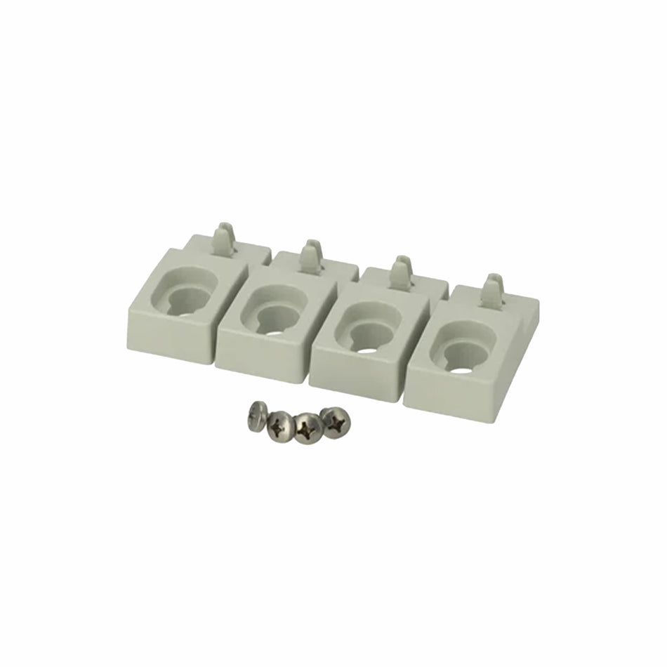 Fibox Arca Polycarbonate Wall Mount Brackets For Arca7050-8060 - (PK 4) — FIBOX